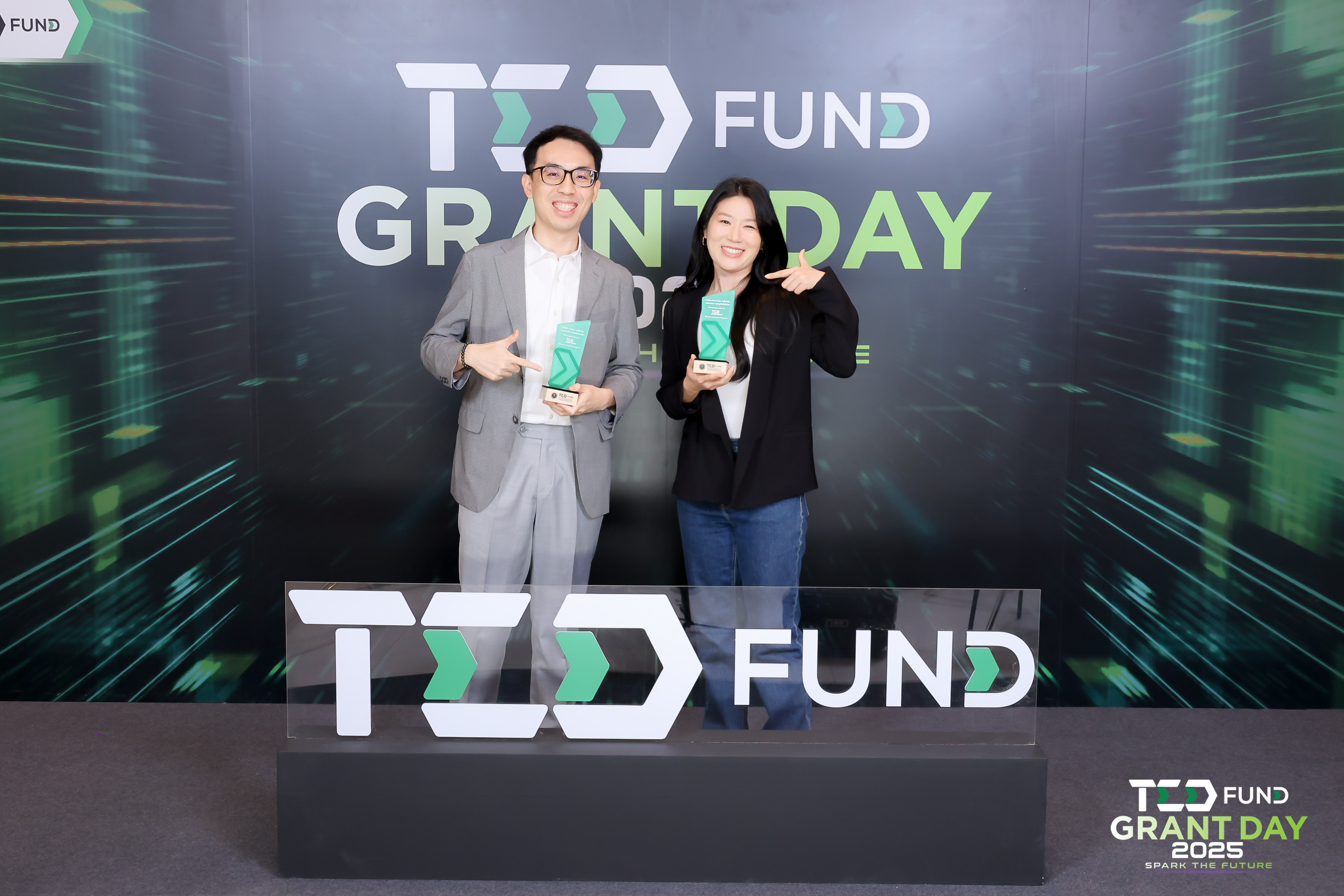 TU-IPI ร่วมแสดงความยินดีผู้ประกอบการรุ่นใหม่ ในงาน TED Fund Grant Day 2025